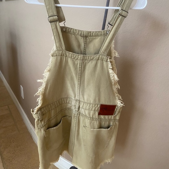 One Teaspoon Khaki Overall Dress - Picture 3 of 6
